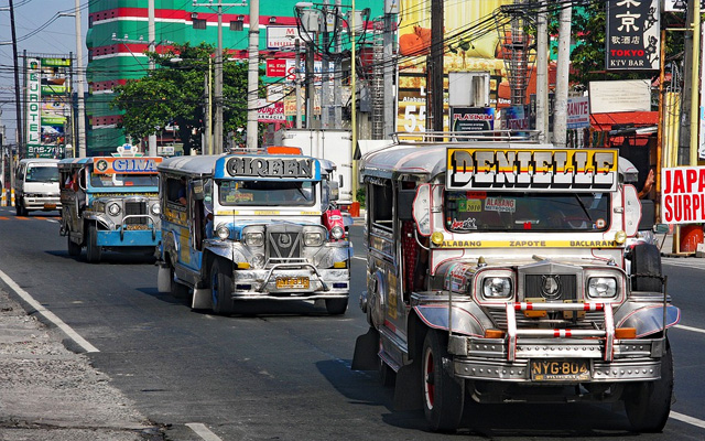 manila bus jeepney