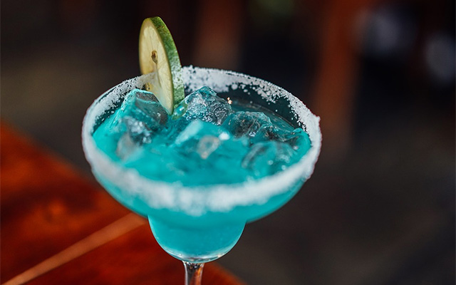 blue margarita cocktails pandemic lockdown