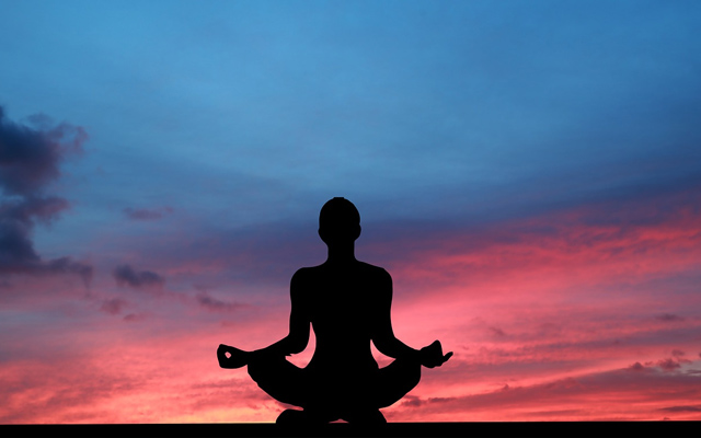 calm your mind yoga pose stress