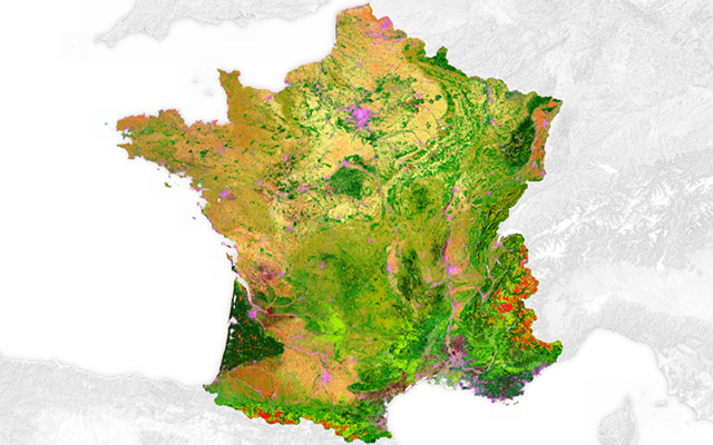 map of france