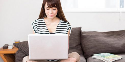 laptop work online from home