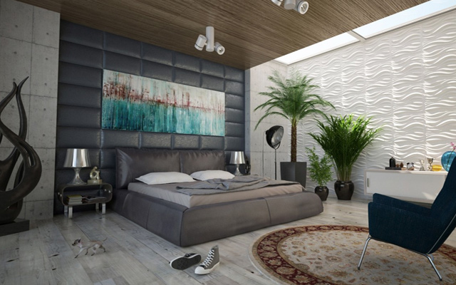 modern bedroom decor