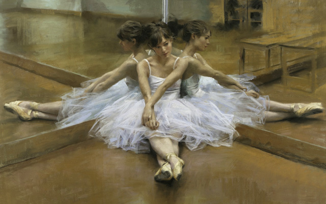 ballet ballerina mirror