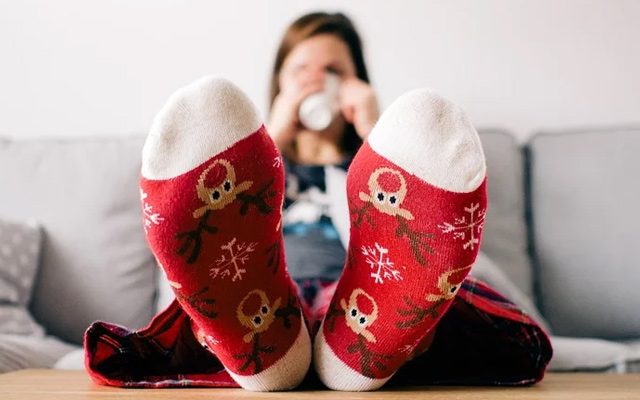 xmas holiday socks comfy pajamas