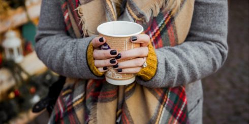 hot coffee warm hands