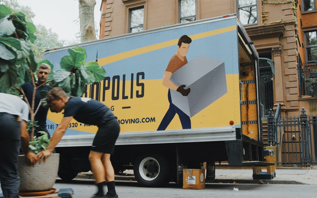 Moving Company Truck