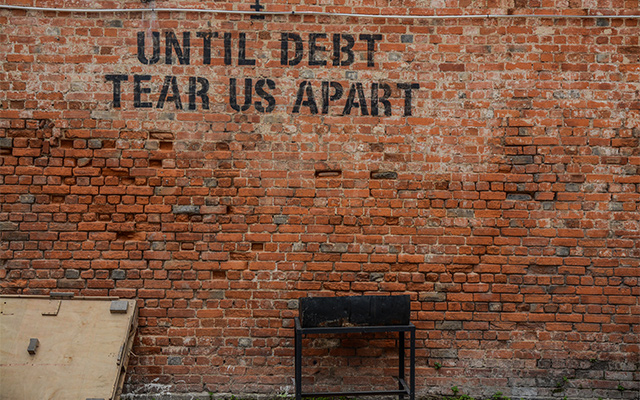 Wall of Debt Marriage