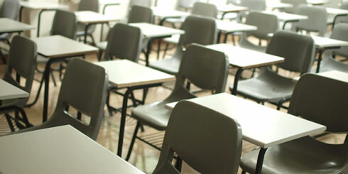 empty classroom schools