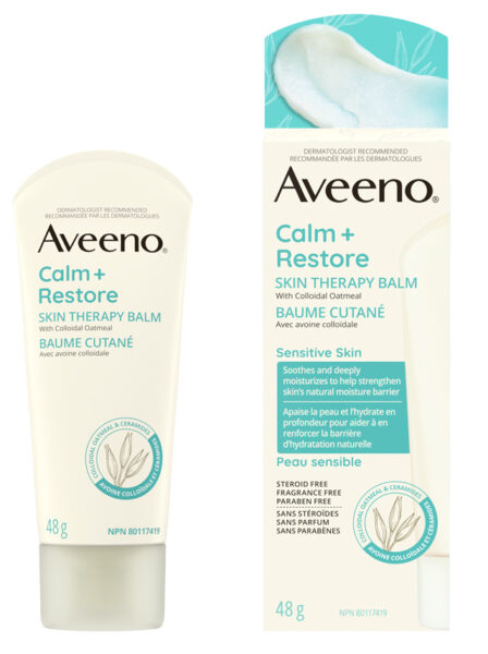 WHAT’S NEW: Aveeno Calm + Restore Skin Therapy Balm for Sensitive Skin