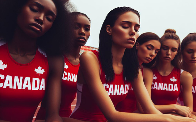 sad Canadian athletes females women scandal 