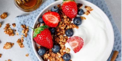 Berries and Greek Yogurt