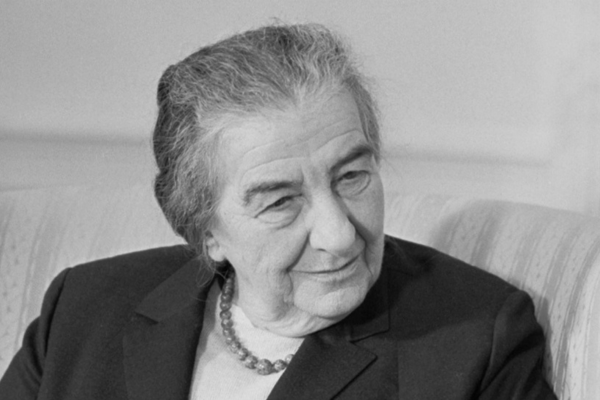 Golda Meir, an unsung heroine