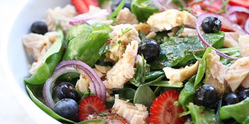 Summer salads Berry Spinach Salad
